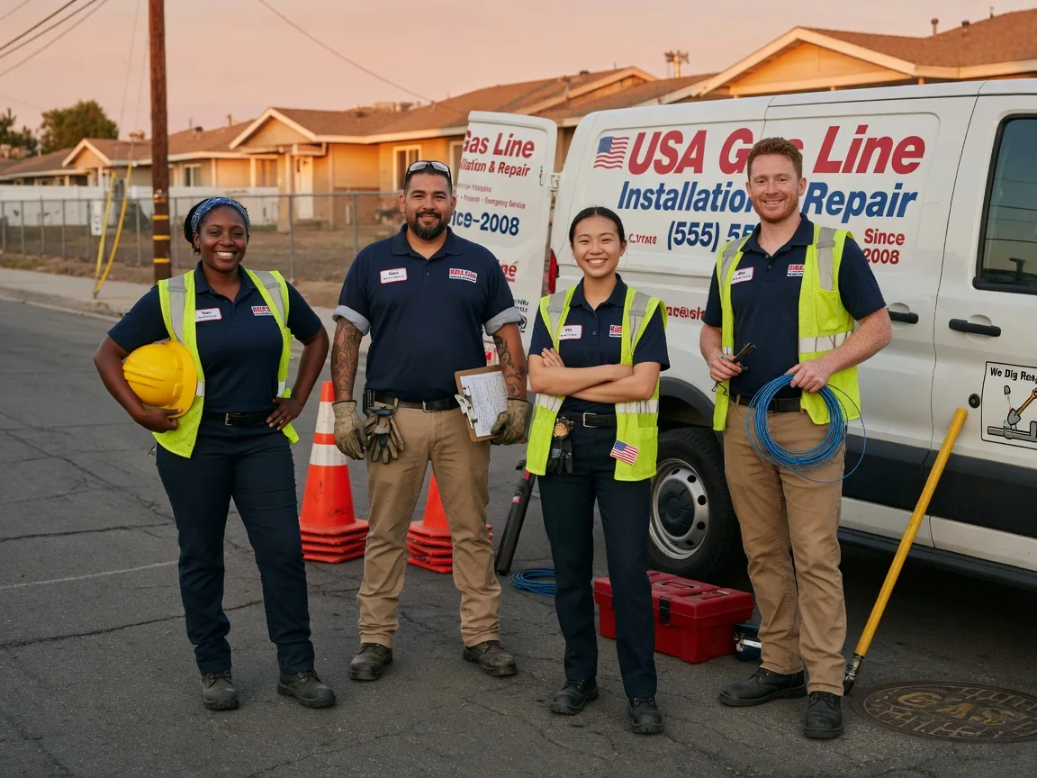 Gas Line Installation company in Lost Springs, KS